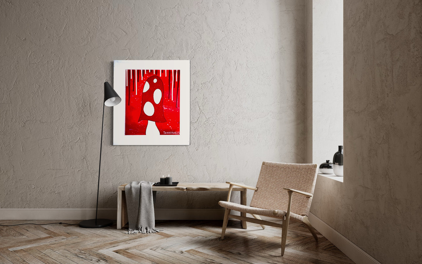 Trikstah123 Original Art (Not a Print)